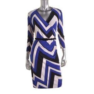 Lauren Ralph Lauren NWT Faux Wrap Dress L